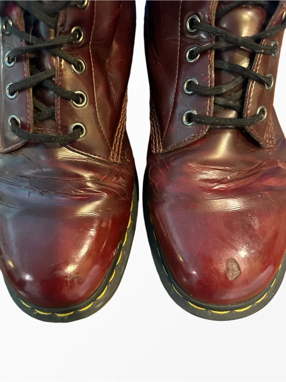 Dr. Martens 1460 Cherry Classic Vegan Leather Boots